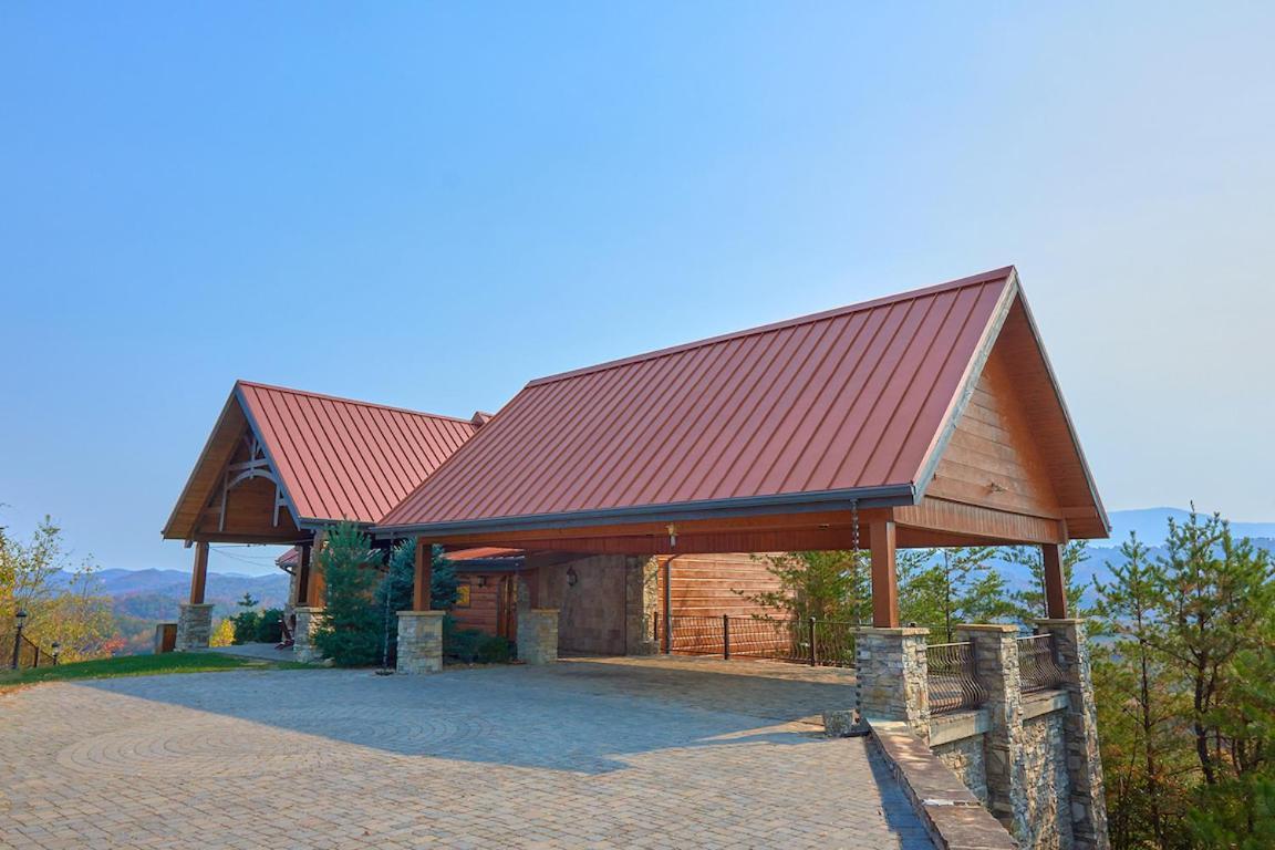 Journey'S End, 5 Bedrooms, Sleeps 12, Private Outdoor Pool, Theater, Sauna Sevierville Kültér fotó