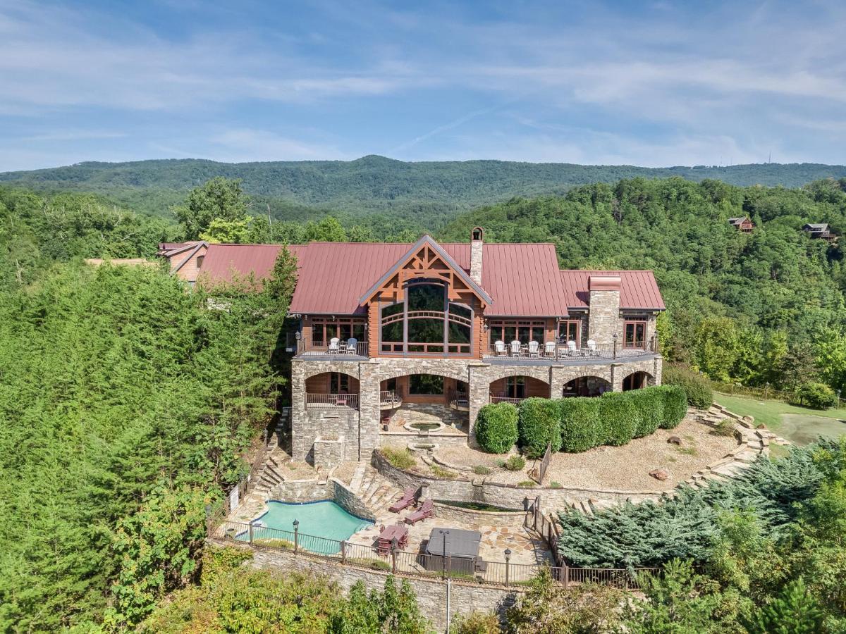 Journey'S End, 5 Bedrooms, Sleeps 12, Private Outdoor Pool, Theater, Sauna Sevierville Kültér fotó