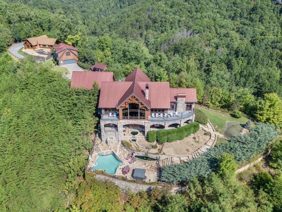 Journey'S End, 5 Bedrooms, Sleeps 12, Private Outdoor Pool, Theater, Sauna Sevierville Kültér fotó